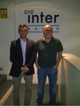 Intereconomía Radio interviews Isaac Prada as a board member of the Young Entrepreneurs association