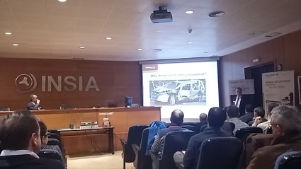 Seminar on vibration tests held at INSIA