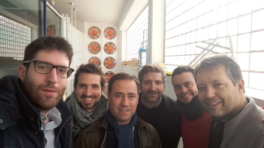 Intercambio de experiencias con el equipo de aerodinámica del Instituto Universitario de Microgravedad «Ignacio Da Riva»